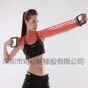 健身乳膠拉力器